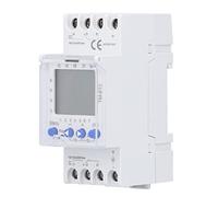 Xiuganpo Time Control Switch Intelligent 2-Output DC12V Timer with Large LCD Display for Industrial Power Supply Management
