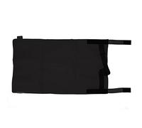 Xiuganpo Toddler Airplane Seat Extender Comfortable Multifunctional Kids Bed for Airplane Travel Portable Oxford Cloth 30.5x17.3in (Black)