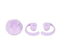 Xiuganpo Translation Earbuds Multi Language Support Ergonomic Hook Style Real Time Communication for Work Travel 2 Pack (Purple)