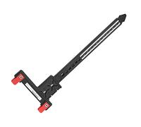 Xiuganpo Tuning T Ruler for Accurate Bow Measurement Improve Performance Lightweight Plastic Design (Black)
