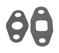 Xiuganpo Turbo Gasket High Temperature Proof 10 Pairs Set | Oil Drain ABS Material High Heat Proof Sealing Function T3 T4 T60 T04B T04E Turbo Fitment High Strength for Engine Use