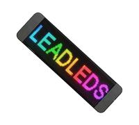 Xiuganpo Ultra Bright Programmable LED Sign, 13.7x4in Screen with APP Remote Control, Flexible 64 X 20 DotsMatrix LED Display for Car, Shop, Home, Party, Wedding