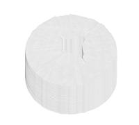 Xiuganpo Ultra Soft Non-Woven Disposable Headrest Covers 100Pcs with Hole Design for Breathable Comfort Beauty Salons, Acupuncture Rooms (Thin with 12 Game Card Slots)