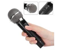 Xiuganpo Unidirectional Wired Handheld Microphone Dynamic Moving Coil Mic for DVD/KTV, Wide Frequency Response for Oral and Musical Instruments, Sturdy Plastic and Metal Material
