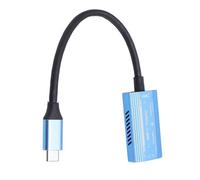 Xiuganpo USB C to Glasses and Charging Adapter, 100W PD Fast Charging, 4K 60Hz Video Transmission with Aluminum Alloy Hub for AR XR Glasses and Devices for Steam Deck Legion Go Switch