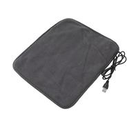 Xiuganpo USB Heating Pad Electric Heating Pad for Back Pain Relief, 12x24 Large Knees Shoulders Neck with 6 Heat Settings, 2H Auto Shut Off & Machine Washable Soft Portable Home Use (Dark Gray)