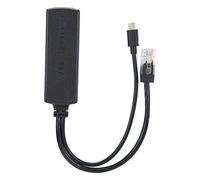 Xiuganpo USB POE Splitter, Compact Power Supply Module, 48V to 5V Splitter, Easy to Use Isolation Cable for Indoor Security System