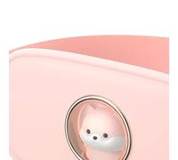 Xiuganpo Uterus Heating Belt Pain Relief Vibrating Massage Pad for Menstrual Back Waist Portable ABS Material (Roseate)