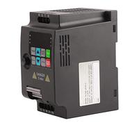 Xiuganpo Variable Frequency Drive, 2.2kw 380V 3 Phase Mini Universal Frequency Converter VFD Inverter with Built-in Braking Unit Strong Anti-Interference Simple Operation for Constant