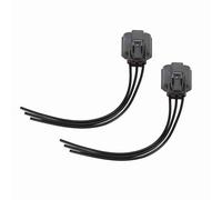 Xiuganpo Vehicle Speed Sensor Connector, Durable and Convenient VSS Connection Harness for Prelude Del Sol Fit for Acura, ABS Material, 2 Pack