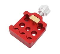 Xiuganpo Versatile Connections Medium Dovetail Clamp with a Brass Screws, Fixing Made Easy, Features 2 M8 Holes, 5 M6 Holes, 1 1/4 Inch Threaded Hole, for Telescopes and Cameras