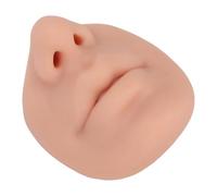 Xiuganpo Versatile Silicone Piercing Model with Mouth for Nose Ring Practice and Display, Piercing Enthusiasts [Flexible Soft Imitation Nose Model, Reusable Display for Lip Studs, Silicone ]