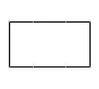 Xiuganpo Video Projector Screen, Support 2D 3D, 1080p HD and 4k -clear Picture Projector Screen for Home Theater Movie for Conference Room for Home Office (100in)