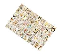 Xiuganpo Vintage Scrapbook Paper with Speckled Poetry, 100 Sheets Kraft