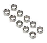 Xiuganpo Washer Spacer Kit, 10 Stainless Steel Washers 15mm Outer Diameter and 12mm Inner Diameter, Ideal for Shaft Components and Bearings (3515-0015-0080)