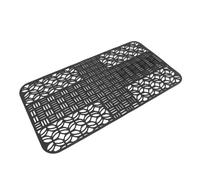 Xiuganpo Washes Protection, Kitchen Sink, Hollow Out Matte, Slightly Too Too for Heat Hinge Accessories (Black)