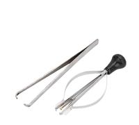 Xiuganpo Watch Hand Remover Presser Kit Durable Precision Tool for Watchmakers Watch Repairing Tool for Removing Hand for Repair Workers 2pcs A Style + B Style