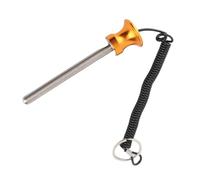 Xiuganpo Weight Stack Pin, Secure Magnetic Lock Universal Weight Stack Pin, Fitness Equipment Accessory with Pull Rope and Aluminum Knob for Home Gym Strength Training Machine