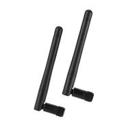 Xiuganpo WiFi Router Gain Antenna, Strong Signal Receiving Silicone Layer Antenna 2 Pieces for Wireless LAN Users (2DBi antenna)
