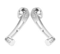 Xiuganpo Window Regulator Handle, Window Crank, Alloy, Wear-Resistant, Super Strong for Maintenance (Silver)