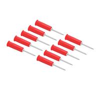 Xiuganpo Wire Piercing Probe Back Probe Pins, 2mm to 4mm Conversion, (Red)