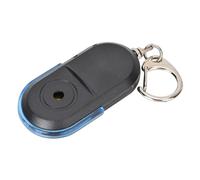 Xiuganpo Wireless Anti-Lost Key Finder, Whistle, LED Light, Easy to Use Alarm for Bags, Red Mobile Pendant (Blue)