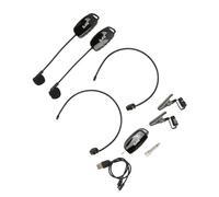 Xiuganpo Wireless Instrument Microphone System, 2.4G On for Horns, Trumpets, Clarinets, Saxophones, Cello, No Delay, Noise Reduction, 6.35mm Adapter, 12 Hours Use Time