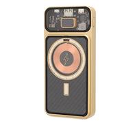 Xiuganpo Wireless Magnetic Power Bank Durable 22.5W Fast Charge For Camping Mobile Power Transparent Design
