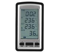 Xiuganpo Wireless Rain Meter, Digital Rain Monitoring Gauge Meter with RCC Transmission, Rainfall Data Display, Durable Household Weather Station Meter for Dining Room, Living Room