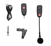 Xiuganpo Wireless Saxophone Microphone System, 2.4G On Instrument Mic with 360° Omni Directional Pickup and Rechargeable Battery, for Saxophone Trumpet Trombone Flute Live Performance