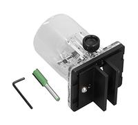 Xiuganpo Wood Router Slotting Bracket Durable Trimmer Connector Base for Wood Carving 13-36mm, CNC Router Bracket Tool for Furniture Makers