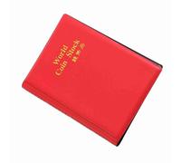 Xiuganpo World Collecting Album Storage Album 120 Pockets for Collectors (Red)