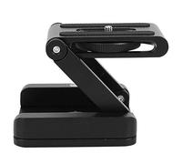 Xiuganpo Z Flex Tilt Pan Tripod Head Ballhead Arrow Storage Case Plate Stand Camera DSLR Lightweight Durable 180° Tilt 360° Pan for Photography Enthusiasts Aluminum Alloy Black