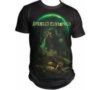 xiugoulovestory Men's Avenged Sevenfold Killing Moon T Shirt Black S