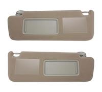 XIUKANGNB Car Sun Visor for Toyota Land Cruiser J12 2002-2009, Interior Sun Shade Anti-Glare Sun Shield Front Sunvisor Panel Replacement Assembly,C/A pair-A/Beige