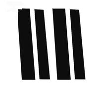 XIUKANGNB Car Window Pillar Posts Door Trims Cover for Nissan Navara Frontier NP300 2018-2021, Anti Scratch Center Pillar Mouldings Column Sticker Cover Accessories