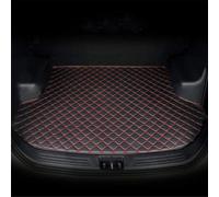 XIULANJIAYOU Car Leather Boot Liner Mat for BMW 3 Series 2007-2011 Sedan, Auto Car Rear Trunk Mats Waterproof Carpet Cargo Tray Liners Protector Pad Accessories,B/Black~Red