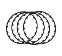 XIULANJIAYOU Car Wheels Rim Protectors for BMW Serie 2 Series 2er U06 Active Tourer 2021-2025, 4PCS Nylon Wheel Rim Protection Strips Anti-Collision Decoration Refit Accessories,D/Black-19inches