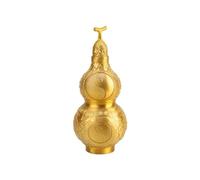 xiulin Brass Calabash Wu Lou Luck Gourd Feng Shui Home Furnishing Interior Decoration Five Emperor's Money Set