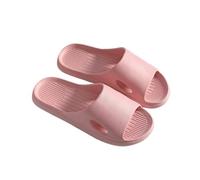 xiuling4568 Hausschuhe EVA Breathable Shoes Slide Shower Slippers for Women Men Lightweight Non Slip Open-toe Slippers for Bathroom House Slipper Outdoor Chaussons(Pink,36-37)