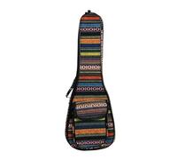 XIUsheUA Bass Guitar Case Waterproof Ukulele Gig Bag 23 Inch Colorful