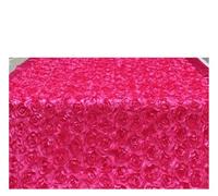 XIUsheUA carpet runner for events 1.4 M Width Romantic White Rose Petal Carpet Aisle Runner For Wedding Backdrop Centerpieces Favors Party Decoration for wedding ceremony church outdoor party(Pink1)