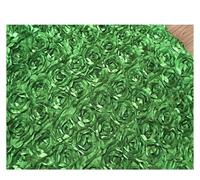 XIUsheUA carpet runner for events 1.4 M Width Romantic White Rose Petal Carpet Aisle Runner For Wedding Backdrop Centerpieces Favors Party Decoration for wedding ceremony church outdoor party(Green)
