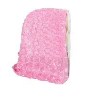 XIUsheUA carpet runner for events 1.4 M Width Romantic White Rose Petal Carpet Aisle Runner For Wedding Backdrop Centerpieces Favors Party Decoration for wedding ceremony church outdoor party(Pink)