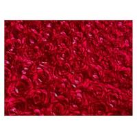 XIUsheUA carpet runner for events 1.4 M Width Romantic White Rose Petal Carpet Aisle Runner For Wedding Backdrop Centerpieces Favors Party Decoration for wedding ceremony church outdoor party(Color2)