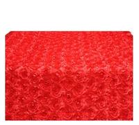 XIUsheUA carpet runner for events 1.4 M Width Romantic White Rose Petal Carpet Aisle Runner For Wedding Backdrop Centerpieces Favors Party Decoration for wedding ceremony church outdoor party(Red)