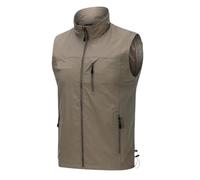 XIUsheUA Motorcycle Bicycle Jacket Cycling Men's Vest Waterproof Windbreaker Bike Sleeveless Coat for Cycling, Training(03,2XL (70-80KG))