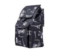 XIUsheUA Shopping Cart Replacement Bag Shopping Cart Replacement Bag Waterproof Large Capacity Foldable for Indoor Grocery Carts(Black)