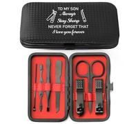 XiuSpark Son Gifts from Mum,Christmas Birthday Graduation Valentines Day Valentine's Inspiration Gifts for Sons Adult Christmas Presents for Sons from Mum Dad Nail Kit Nail Clippers Set for Men