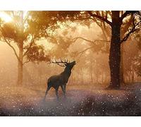XiuTaiLtd Jigsaw Puzzle Stag 1000 Pieces,75X50Cm, For Friends